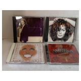 1989 MICHAEL BOLTON SEALED "SOUL PROVIDER" CD, 1993 JANET JACKSON "JANET" CD, 1998 THE BEST OF SANTANA CD & 1994 LENA HORNE "WE