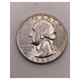 1963 D WASHINGTON SILVER QUARTER