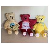 2001 HOLY BEAR "WINGS", 2000 HOLY BEAR "GOD BLESS OUR CHURCH" & 2001 HOLY BEAR "GOD BLESS FLORIDA"