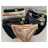 10 NEW W/ TAG LARGE PANTIES (BIKINI/HIPSTER)