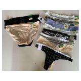 10 NEW W/ TAG LARGE PANTIES (8 THONGS)