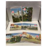 6 VINTAGE POSTCARDS FROM VALDOSTA, GA