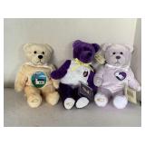 2000 HOLY BEAR "GOD BLESS OUR CHURCH", 2001 HOLY BEAR "JABEZ" & 2001 HOLY BEAR "FORGIVENESS"
