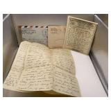 2 WAR LETTERS (6/26/1944, 6/1/1944)