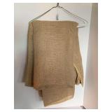 13 FT X 90" BANQUET BURLAP TABLECLOTH