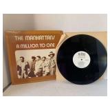1972 THE MANHATTANS LP STARDAY-KING RECORDS "A MILLION TONNE"