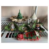 VINTAGE CERAMIC CHRISTMAS LOT