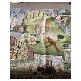 STATE OF GEORGIA AFGHAN/THROW