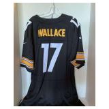 OFFICIAL NFL PITTSBURGH STEELERS #17 WALLACE JERSEY SIZE 56 (NEW W/ TAGS)