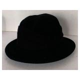VINTAGE BLACK BUCKET HAT