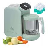 Chefhandy Baby Food Maker, Stainless Steel Steam Basket, Steamer & Blender
One-step baby food processor with BPA-free food-contact parts, 6 reusable pouches, and recipe guide for homemade baby meals. 