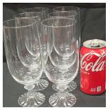 Set of 6 - The Ritz Iced Tea Glasses by Mikasa Matches Lot 182 and 183