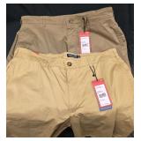 New With Tags; 2 Pair of Southern Marsh Khaki Shorts. Very Nice Shorts. Size 30.