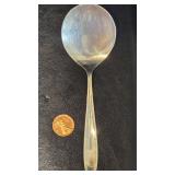 Antique Norwegian "Anitra" 830S Silver Soup Spoon Made by Scandinavian Silversmith Th. Marthinsen. 6" in Length. 24.1g