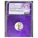2023 NGC PF69 Ultra Great Britain 5 Pence (5p) Silver Proof Coin