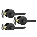 Door Handle Interior，Passage Door Levers for Closets 5 Pack
Zinc Alloy Heavy Duty, Closet Door Lever No Lock, Modern Style Ambidextrous Design, for Hallways Laundry Rooms Interior Doors (Stock Photo