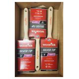 WOOSTER Silver Tip 3" Soft Smoothest Finish Wall& Trim (New)