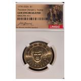 1776-2026 NGC-Gem Uncirculated U.S.Presidential Dollar - Donald J. Trump