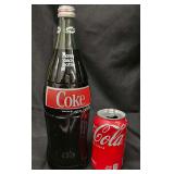Vintage 32-ounce (one quart) Never Opened Coca-Cola Returnable Glass Bottle 1974