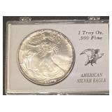 1996 U.S. American Silver Eagle .999Ag.