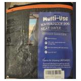 Multi-Use Waterproof Dog Seat Cover  59" x 53" Hammock Convertible Mesh Visual Window