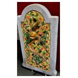 Backsplash Tiled Piece of the Chianna Outdoor Fountain from Ballard Designs