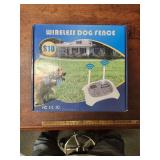 Dog Wireless Fence Pet Boundary Container 2026 Upgraded System
Adjustable Control Range 2000 Feet, Safe Harmless Wireless Dog Electric Fence, Rechargeable Waterproof Collar Receiver (Open Box)