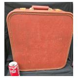 Vintage Starline Small Square Suitcase with Key!