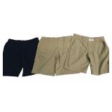 3 Pair of Size YLG Like New Under Armour Utility Shorts. Appears to be New Without Tags.