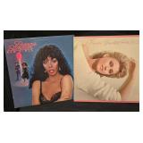 Vintage Donna Summer and Olivia Newton John LPs
