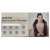 Cordless Neck Massager for Pain Relief Deep Tissue
Rechargeable Shiatsu Neck and Back Massager with Heat Kneading Shoulder Massage for Body Muscle Pain Relief,Gifts for Mom Dad (Open Box)
