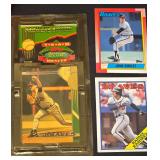Factory-Sealed 1993 Topps Stadium Club Atlanta Braves Premiere Edition Team Set, a 1990 Topps John Smoltz #535, and a 1988 Topps #379 Rafael Ramirez