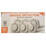 Small Siren Alarm for Home,Air Detector Home Protector,6 PCS
Replaceable Battery Powered,Low Battery Warning