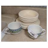 WEDGWOOD CHINA, 11 PIECES