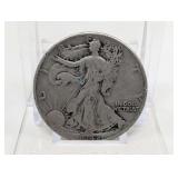1942 SILVER WALKING LIBERTY HALF DOLLAR COIN