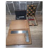 STARRETT PRECISION TOOLS INCLUDING MICROMETER WITH CASE