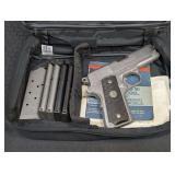COLT MK IV SERIES 80 OFFICER'S ACP .45 AUTO PISTOL WITH CASE AND MAGAZINES *** SPECIAL PICKUP INSTRUCTIONS ***
