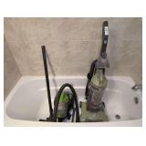 HOOVER WIND TUNNEL T-SERIES HEPA VACUUM AND BISSELL ZING VACUUM