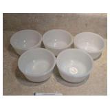 ANCHOR HOCKING MILK GLASS FINGER BOWLS