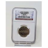 2007- THOMAS JEFFERSON DOLLAR COIN, NGC GRADED MS66