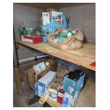 ALL LIGHT BULBS ON TWO SHELVES IN AREA MARKED 3060