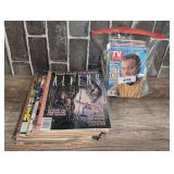 VINTAGE STAR TREK CENTRIC TV GUIDES AND FANTASY MAGAZINES