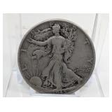 1945 SILVER WALKING LIBERTY HALF DOLLAR COIN