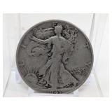 1941- D SILVER WALKING LIBERTY HALF DOLLAR COIN