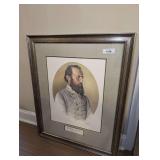 FRAMED LIMITED EDITION PRINT OF THOMAS J. JACKSON BY MICHAEL GNATEK JR. - LIVING