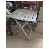ALUMINUM FOLDING CAMP TABLE