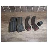 RIFLE MAGAZINES INCLUDING THREE RUGER 10/22 AND AR STYLE BY SANCHEZ ENTERPRISES