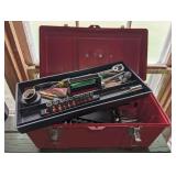 STACK ON TOOL BOX AND CONTENTS