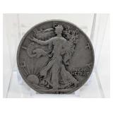 1942 SILVER WALKING LIBERTY HALF DOLLAR COIN