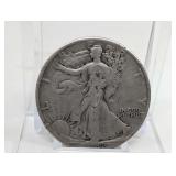 1942 SILVER WALKING LIBERTY HALF DOLLAR COIN